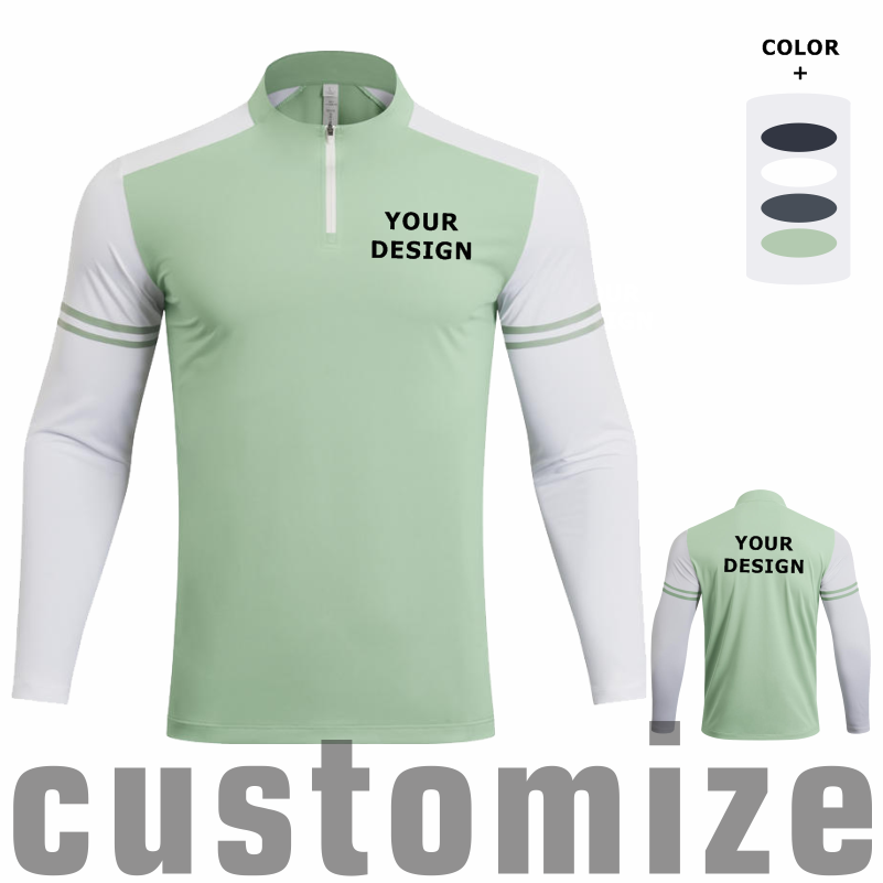Men'S Fashion T Shirts - Camiseta Deportiva Personalizada de Manga Larga