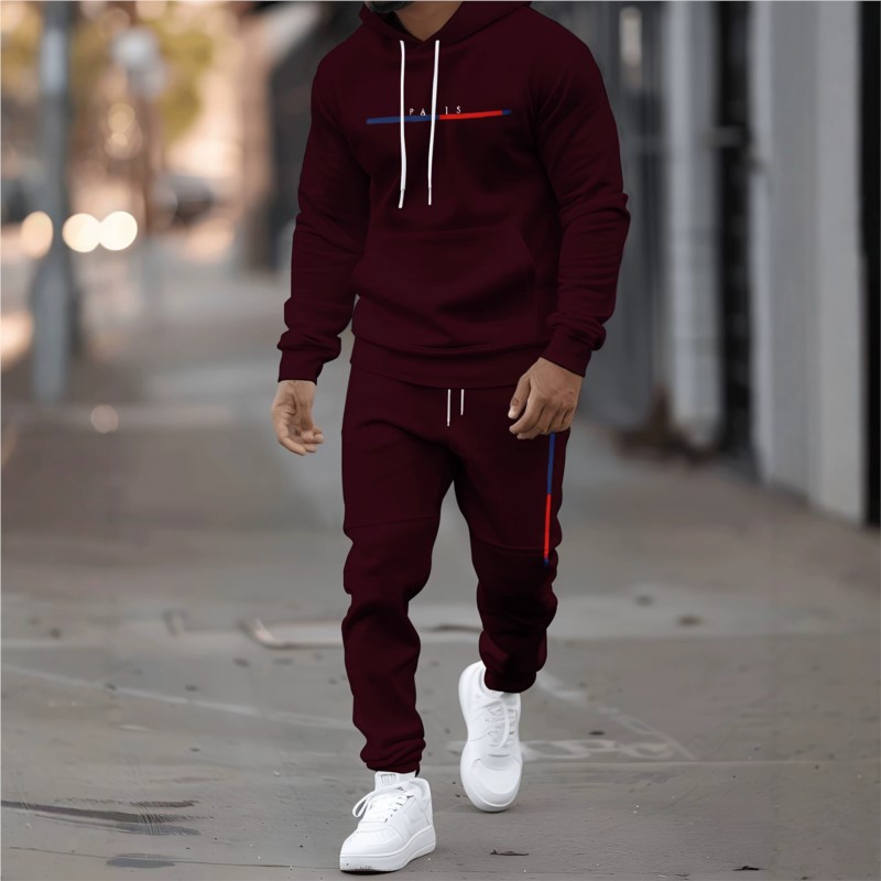 Mens Fashion Clothes - Conjunto Deportivo de 2 Piezas para
