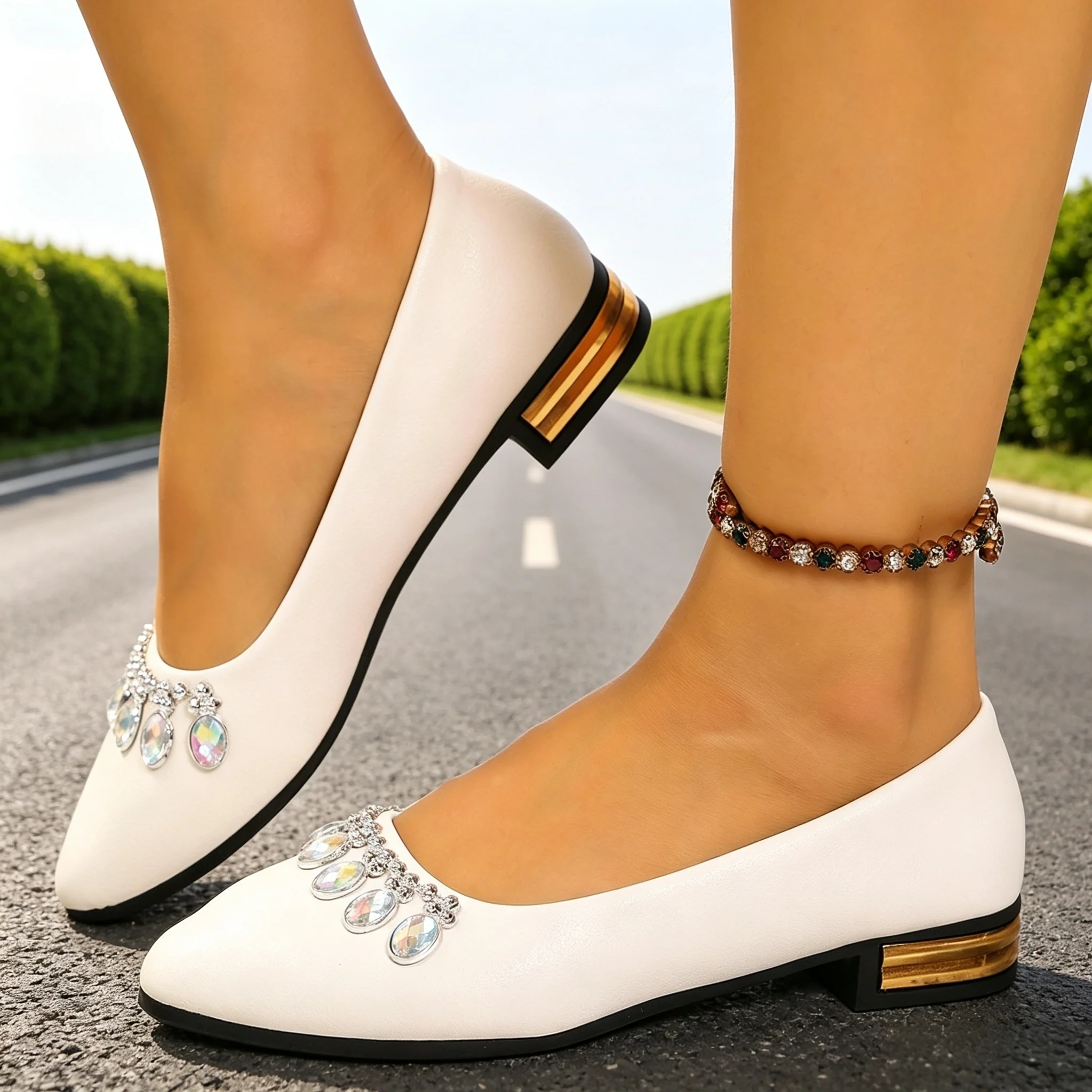 Men'S Fashion Videos - Zapatos Planos de Mujer con Punta