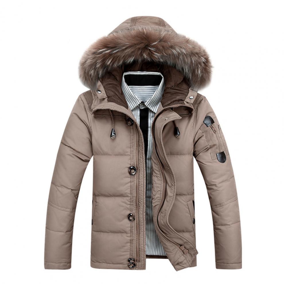 Men'S Fashion With Hat - Chaqueta Casual para Hombre, Diseño Sencillo,
