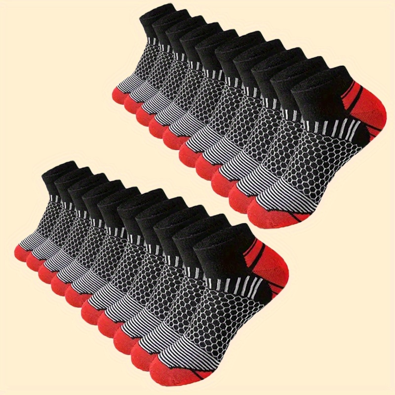 Socks Ankle Men - 6 pares de calcetines deportivos cortos