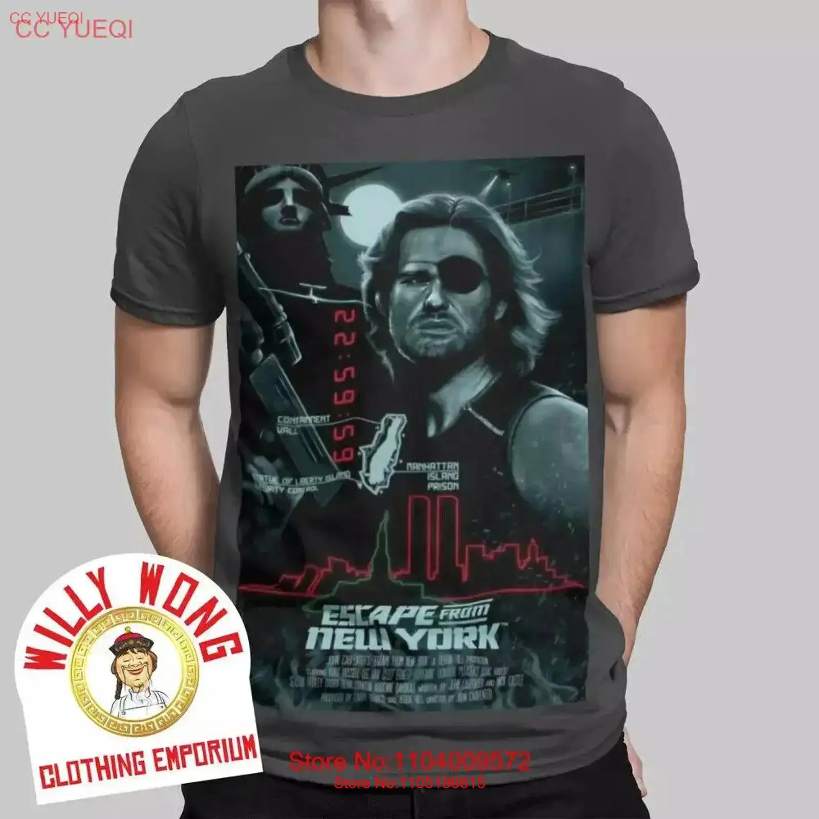 Poster Men Fashion - Escape From New York camiseta película
