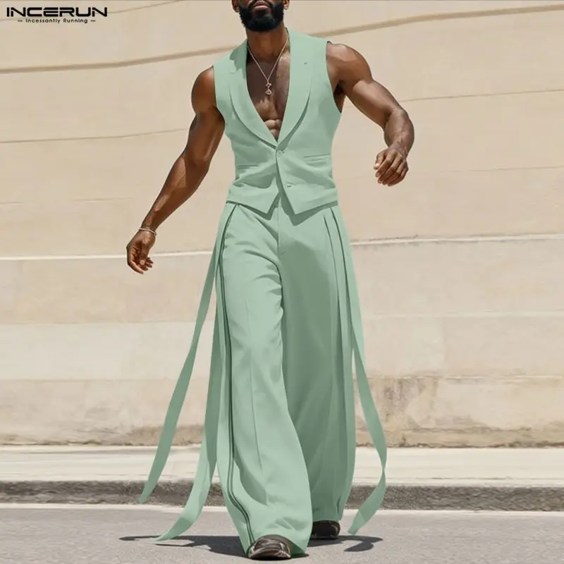Conjuntos INCERUN para Hombre, - Mens Fashion Summer reseña y precio