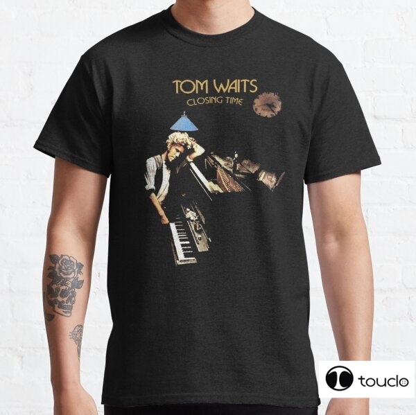 Tom Waits-Camiseta con estampa - Poster Men Fashion reseña y precio