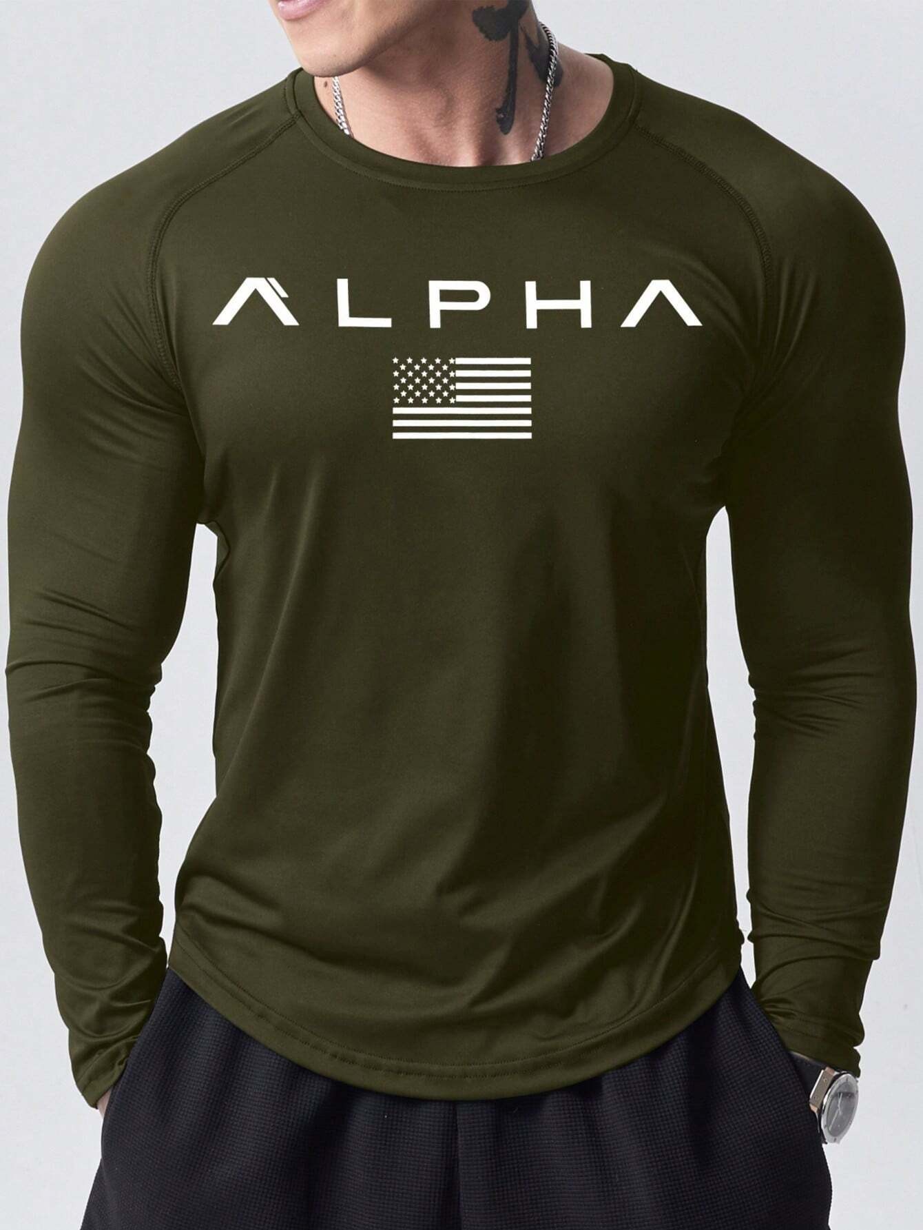 Nueva camiseta de manga larga  - Mens Fashion Clothes reseña y precio