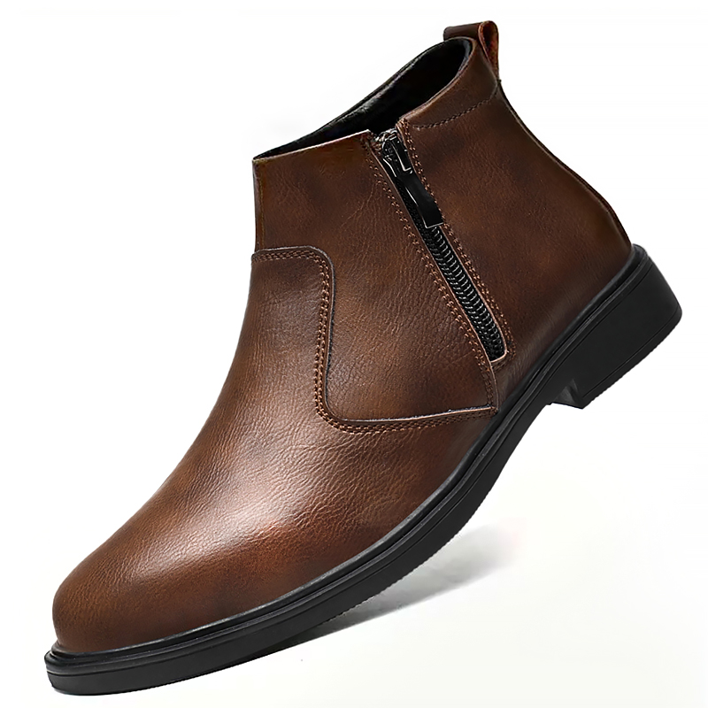 Zapatos de cuero de caña alta  - Men'S Fashion News reseña y precio