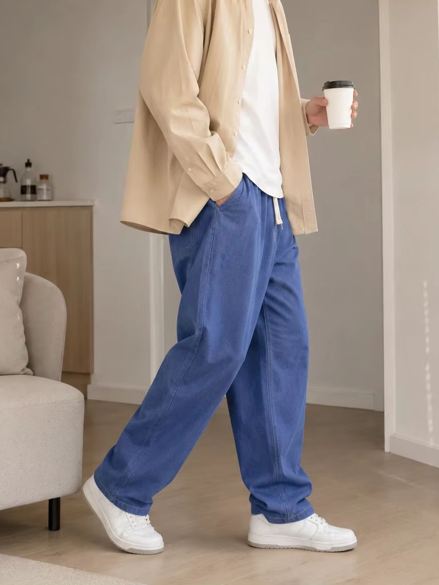 Pantalones Vaqueros Casuales H - Men'S Fashion Grey Jeans reseña y precio