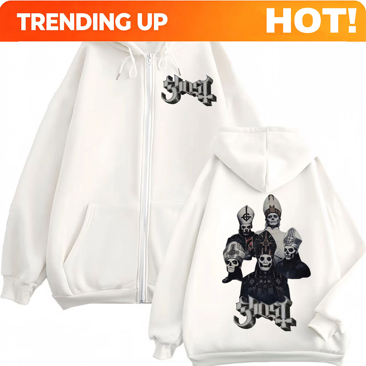 Sudadera con capucha y cremall - Mens Fashion Zip Up Hoodies reseña y precio