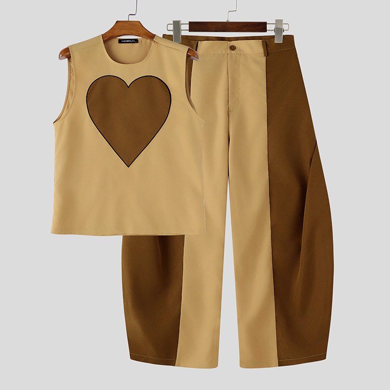 Conjuntos INCERUN para hombre, - Mens Fashion Summer reseña y precio