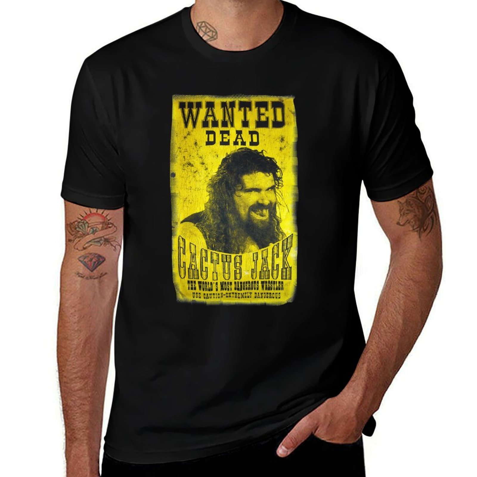 Camiseta esencial con póster d - Poster Men Fashion reseña y precio