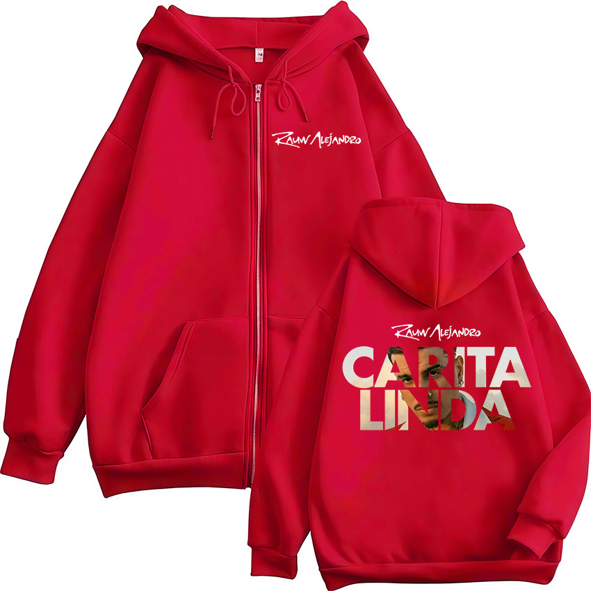 Rauw Alejandro Carita Linda 20 - Mens Fashion Zip Up Hoodies reseña y precio