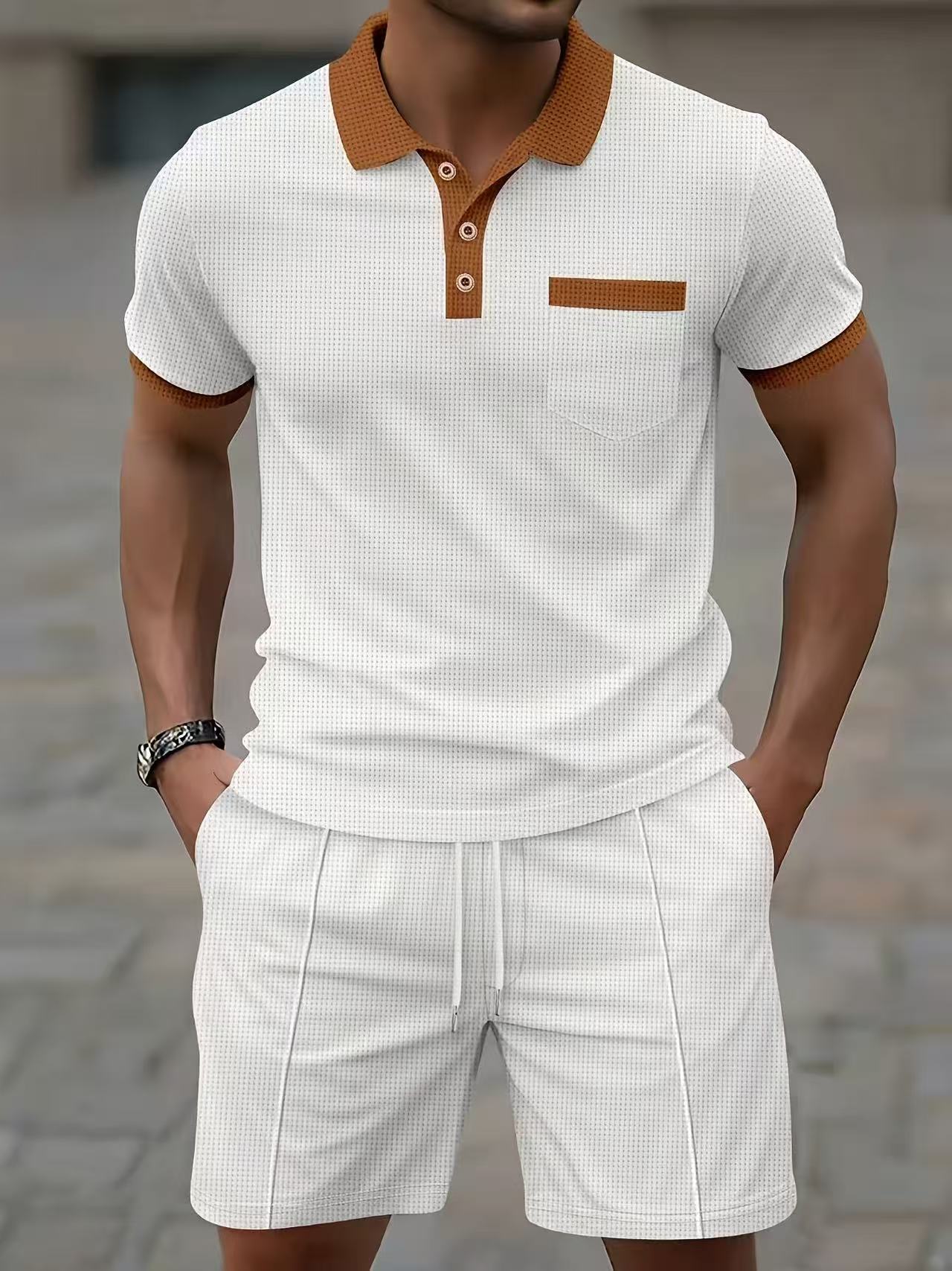 Conjunto de camiseta polo y pa - Men'S Fashion Videos reseña y precio