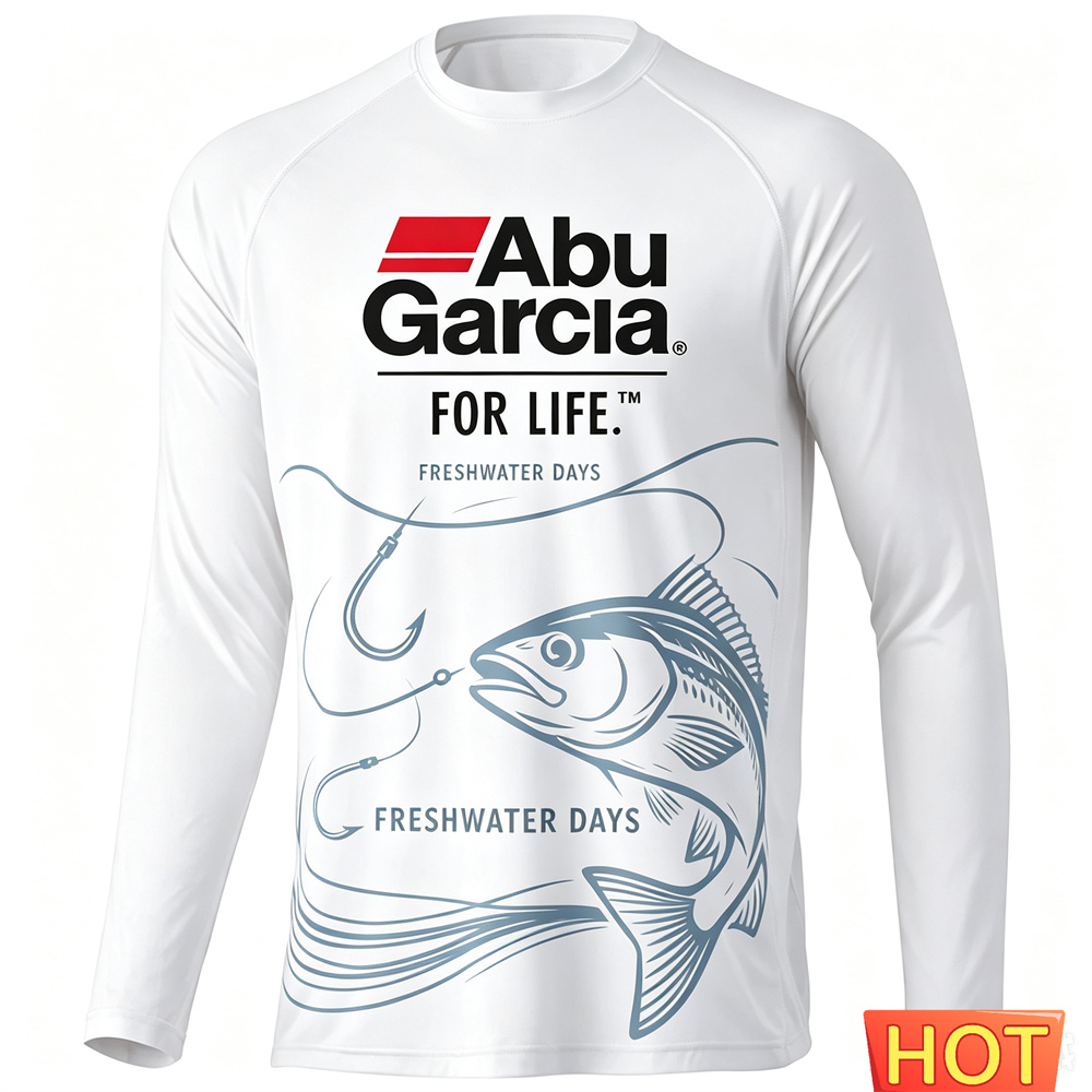 Camiseta de Pesca de Manga Lar - Men'S Fashion T Shirts reseña y precio