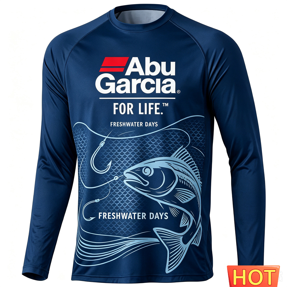 Camiseta de Pesca de Manga Lar - Men'S Fashion T Shirts reseña y precio